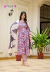 Shanaya Vol 5 By Mystic 9 Rayon Embroidery Kurti With Bottom Dupatta Wholesale Market In Surat
